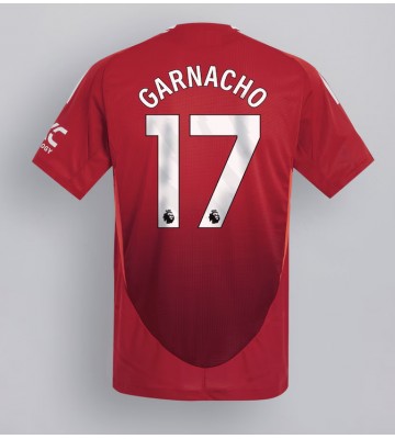 Manchester United Alejandro Garnacho #17 Hjemmebanetrøje 2024-25 Kort ærmer